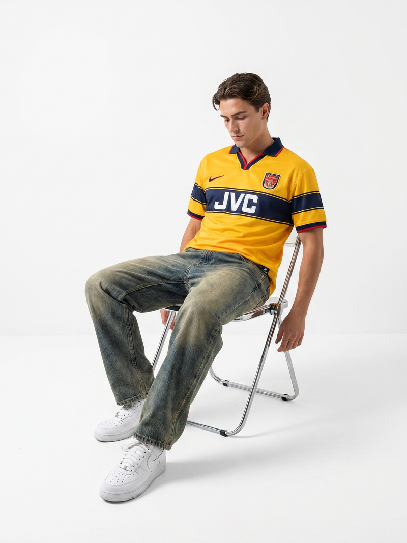 Arsenal 97/99 Away Retro — The Gunners' Golden Era Away Kit - Image 3