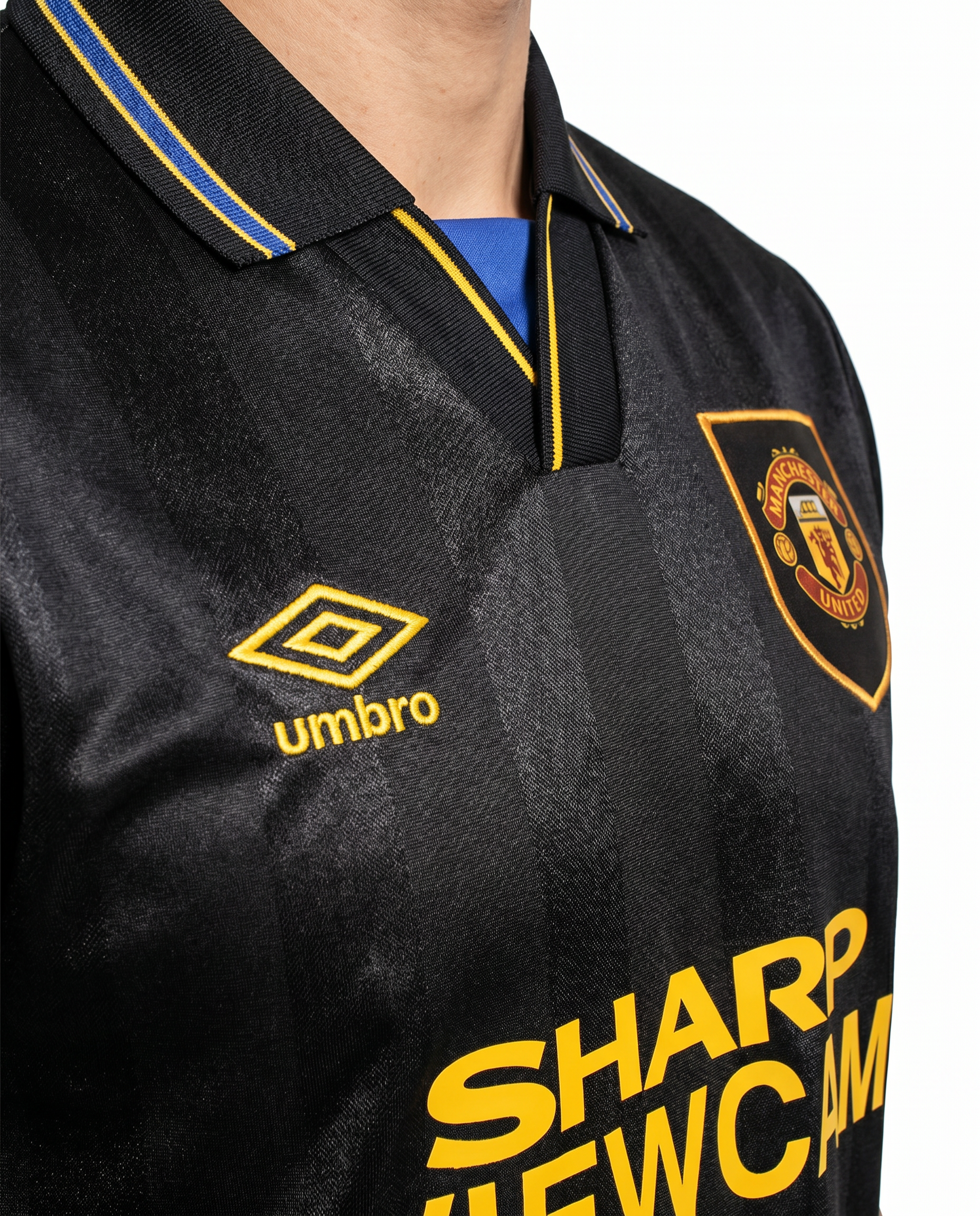 Camiseta Retro Visitante Manchester United 1993/95 - Los Dobles Ganadores - Gallery 4