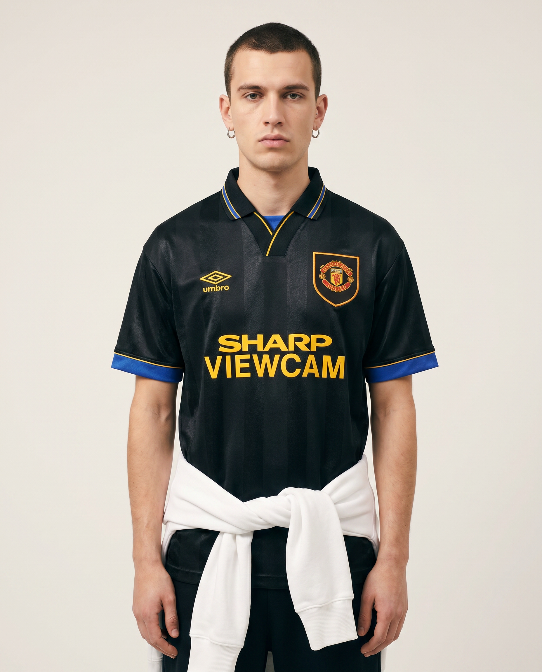 Camiseta Retro Visitante Manchester United 1993/95 - Los Dobles Ganadores - Gallery 1