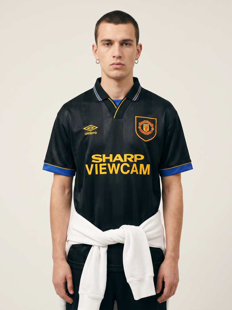 Camiseta Retro Visitante Manchester United 1993/95 - Los Dobles Ganadores - Image 1