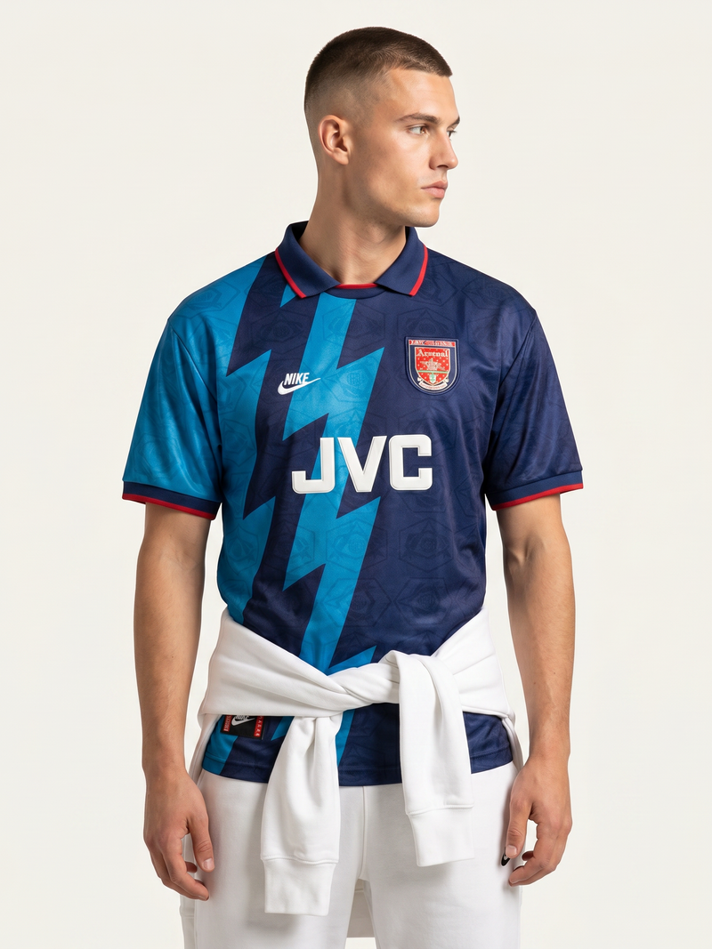 Arsenal 1995/96 Visitante Retro - JVC Cult Classic - Image 2