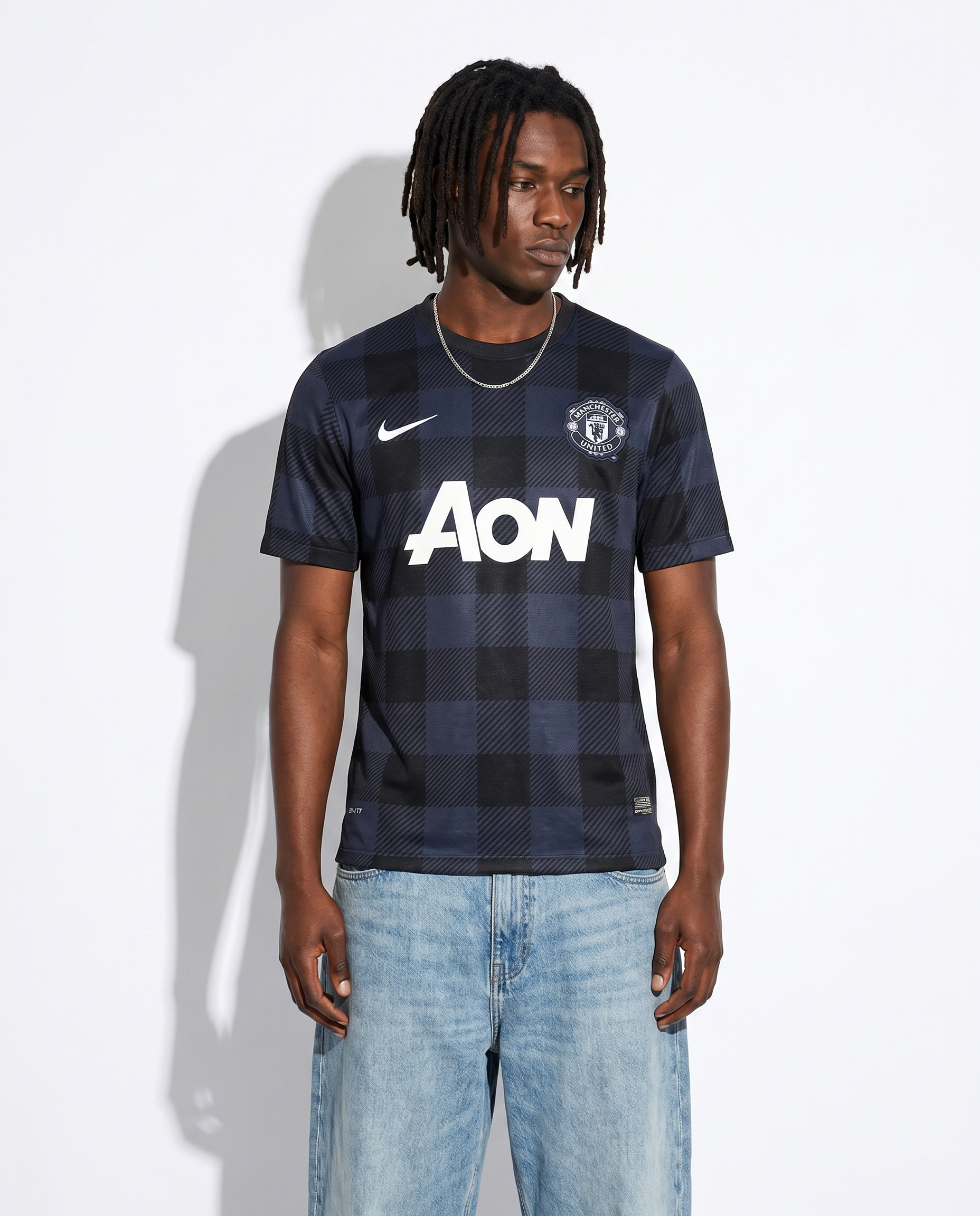 Camiseta de visitante del Manchester United 2011/12 Azul marino - Gallery 1