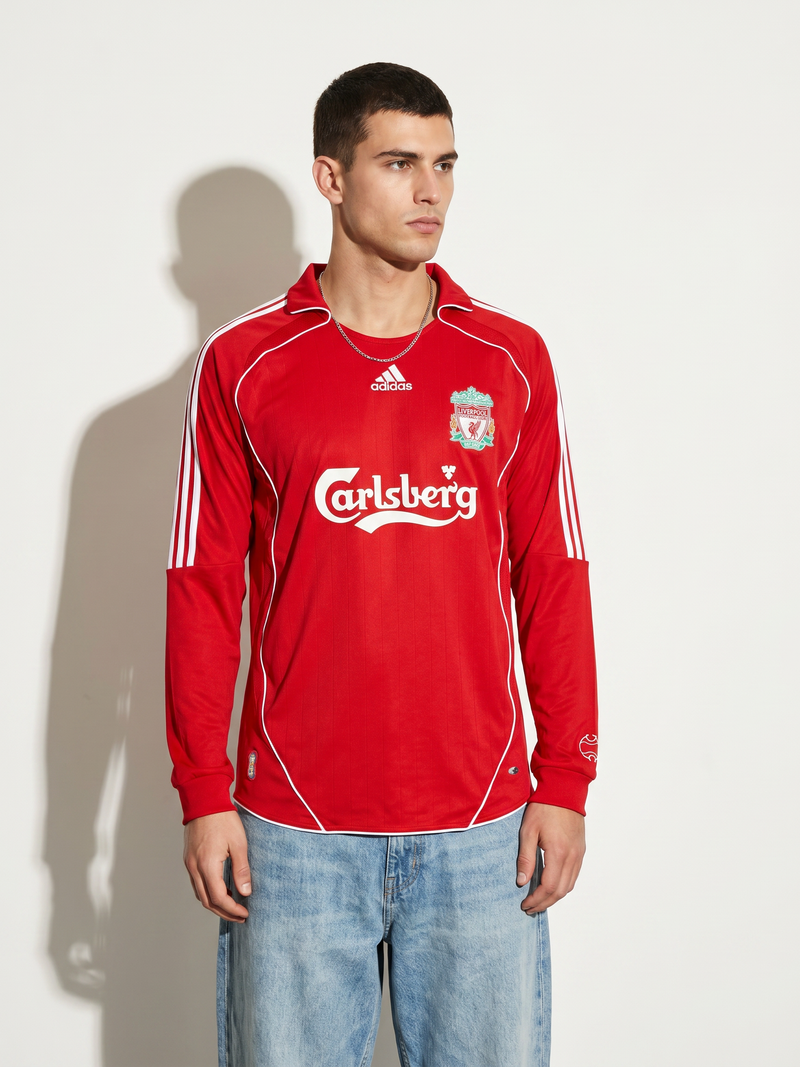 Liverpool Home Retro Long Sleeve Shirt 1993/95 - Image 1