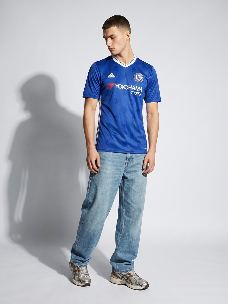 Camiseta retro de local del Everton - Image 1