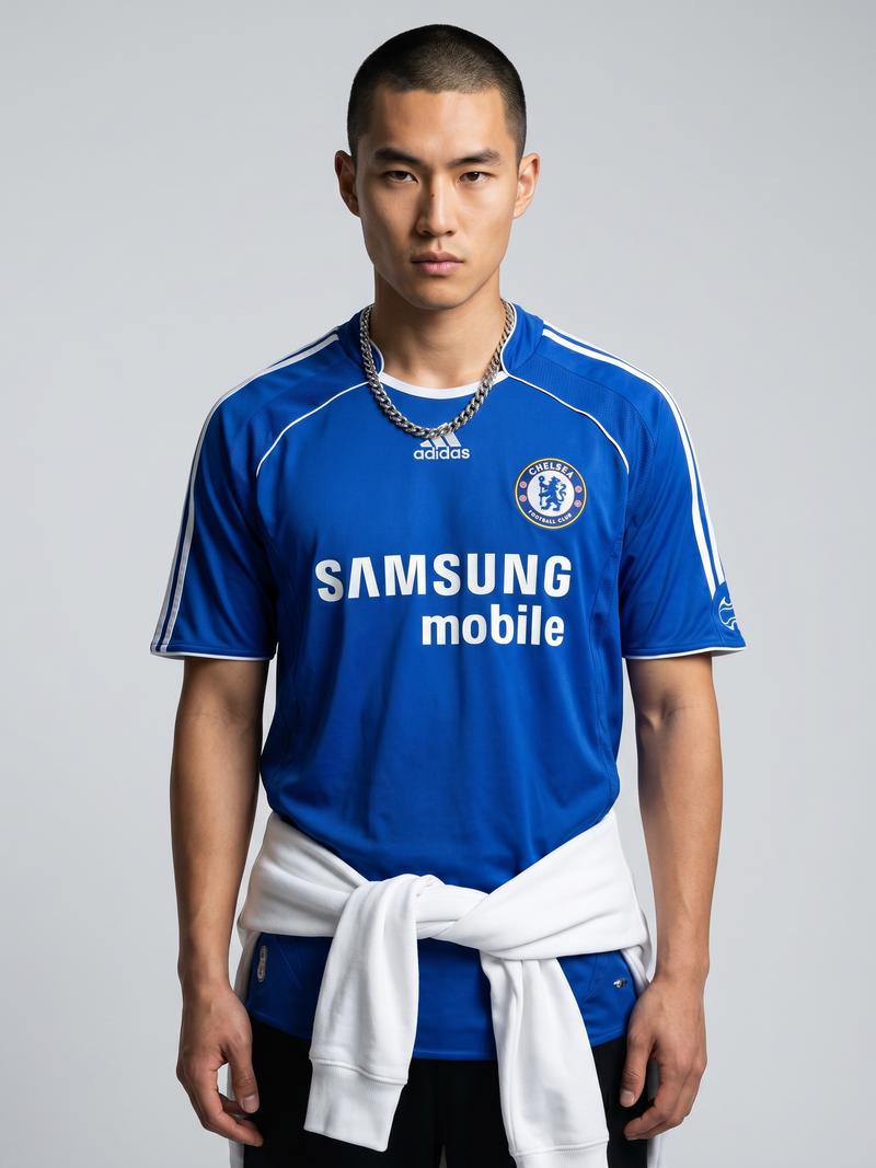 Chelsea Home Shirt 2006/08 - Image 1