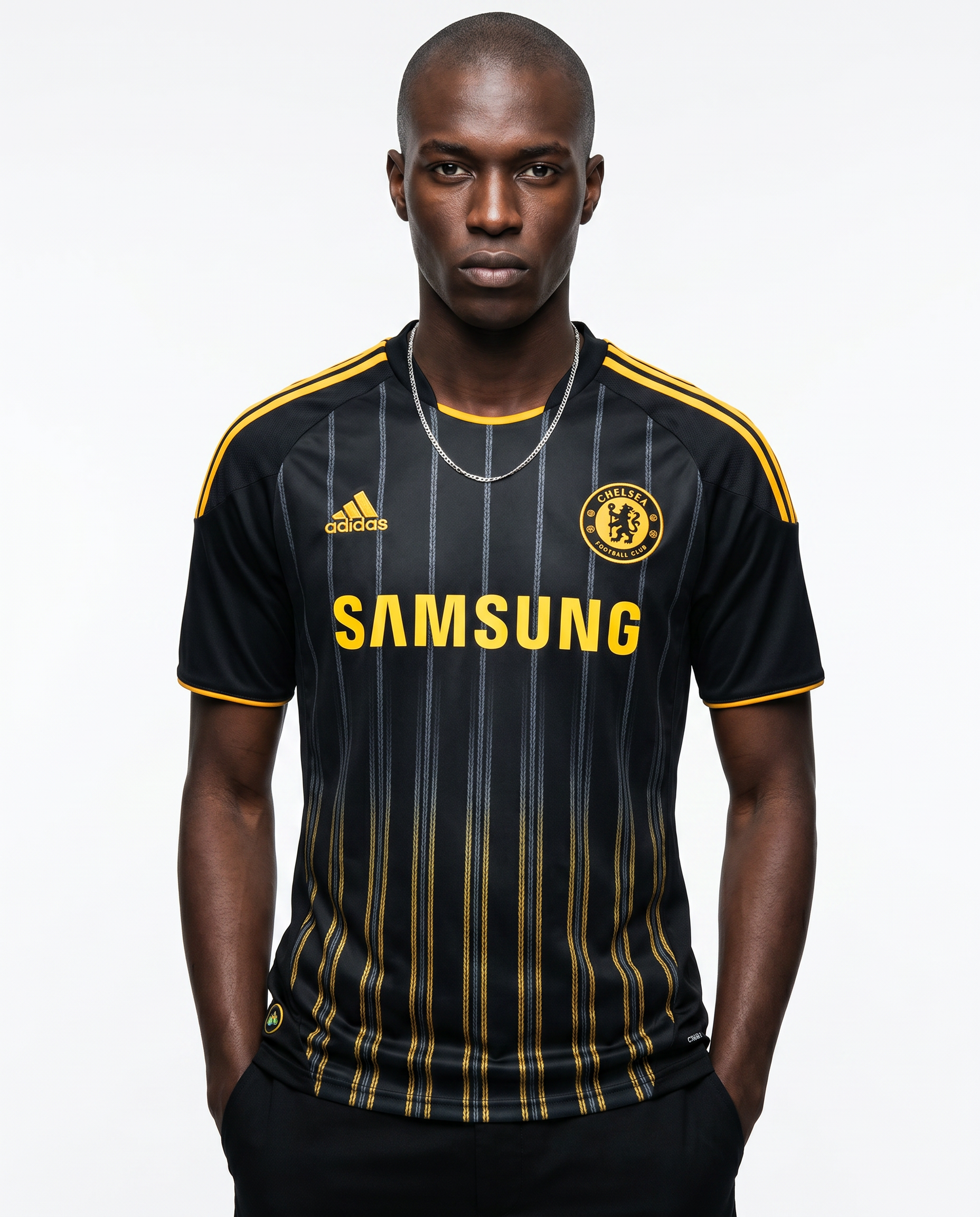 Chelsea Away Shirt 2008/10 Black - Gallery 1