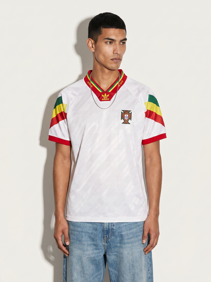 Portugal Auswärtstrikot 1992 Retro – Euro-Klassiker - Image 3