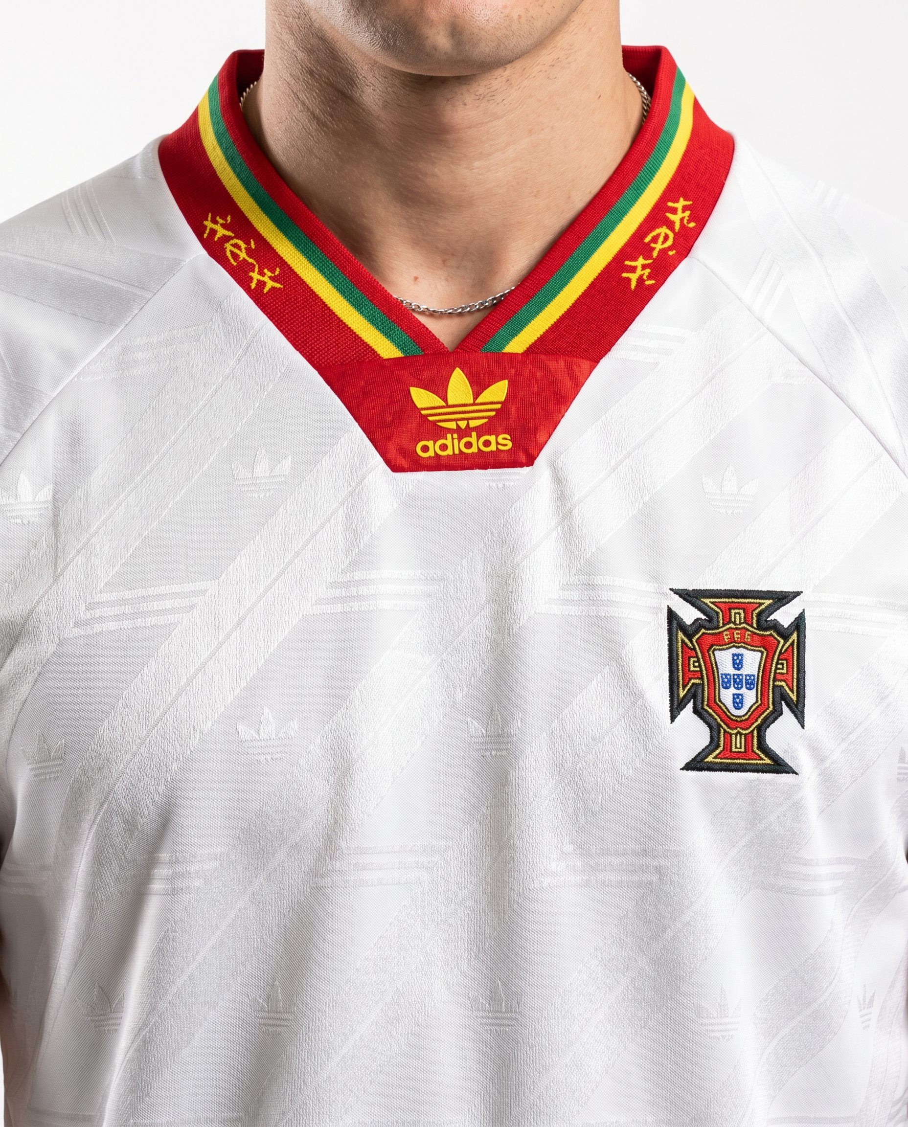 Portugal Auswärtstrikot 1992 Retro – Euro-Klassiker - Gallery 1