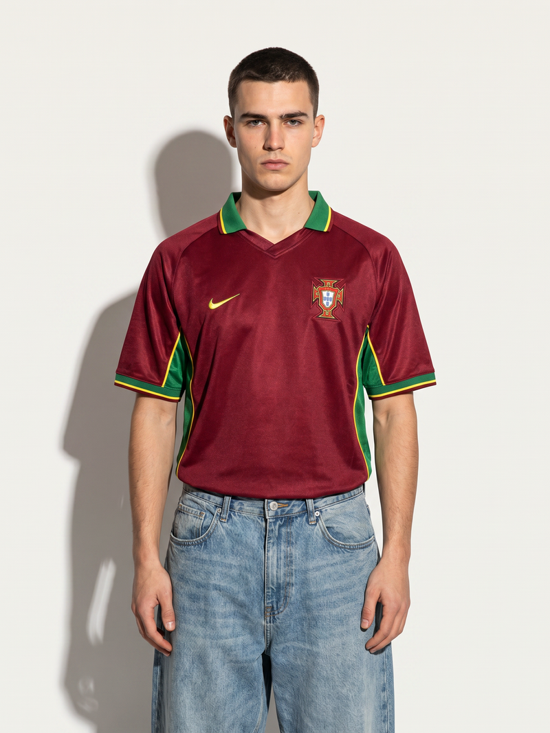 Portugal 1998 Home Retro — The France World Cup - Image 2