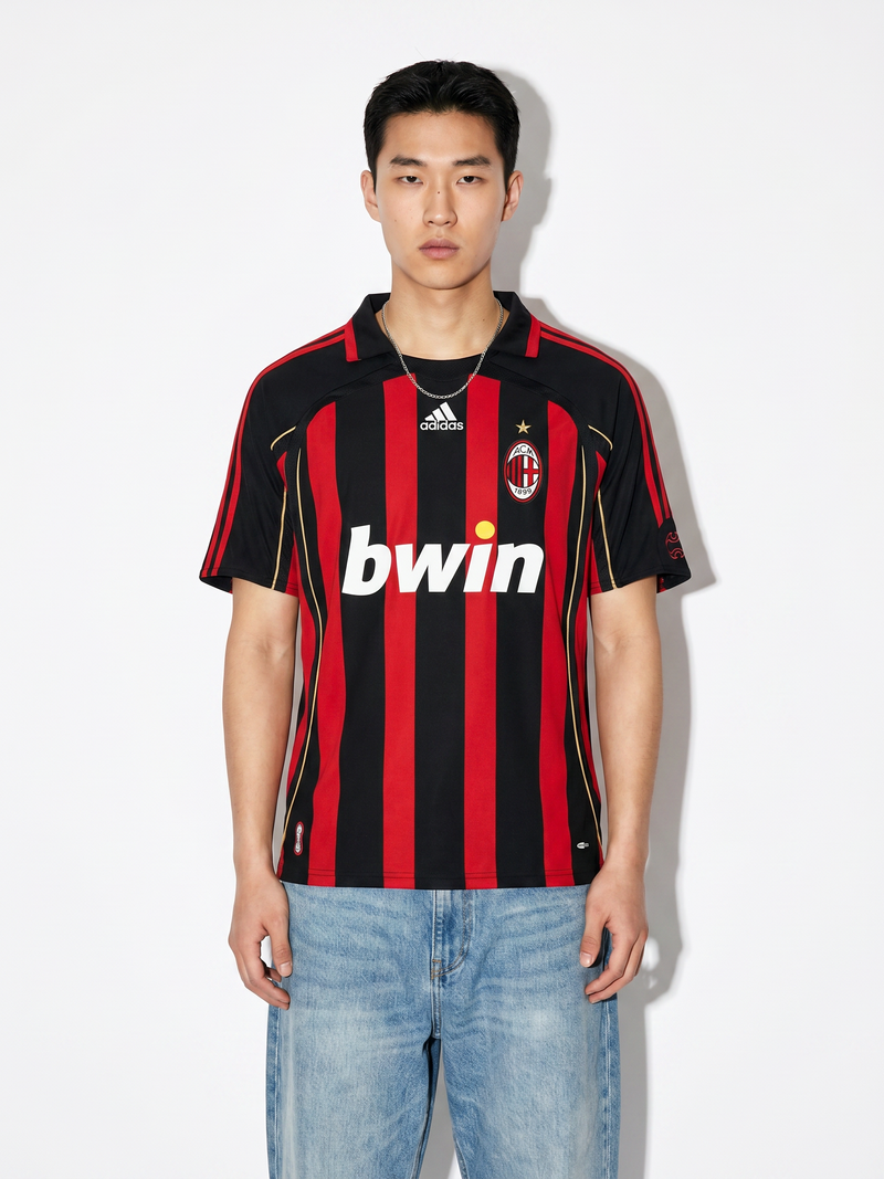 AC Milan 06/07 Home Retro — The Rossoneri Classic Era - Image 1