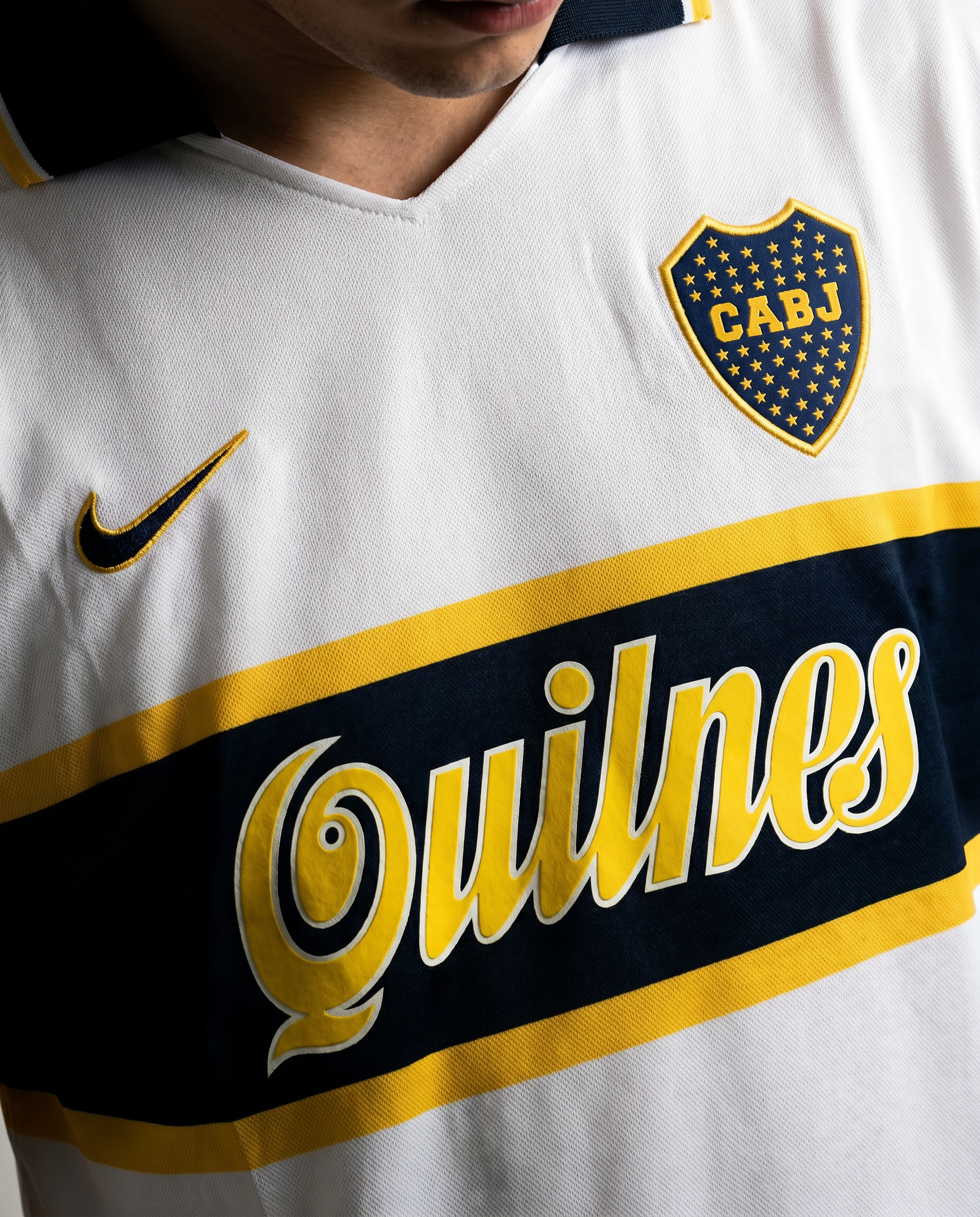 Boca Juniors 97/99 Auswärts Retro — Das Xeneize Weiß - Gallery 1