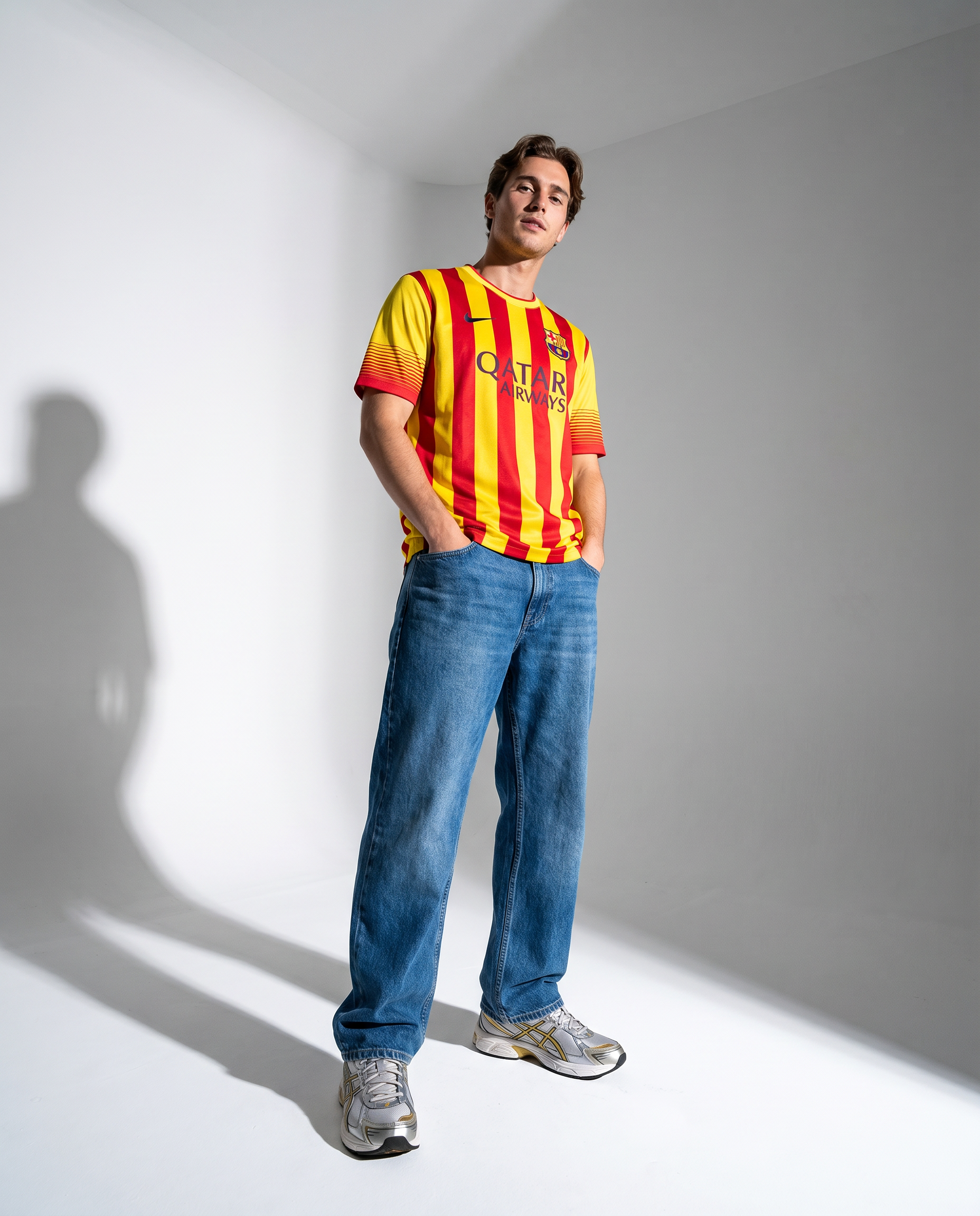 Barcelona 2013/14 Away Retro Jersey — The Senyera Classic - Gallery 2