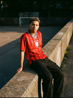 England 1998 Away Retro — France 98 Red That Sent Shivers - Thumbnail 2