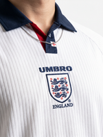 England 1998 Home Retro — The France 98 Classic in White - Thumbnail 5