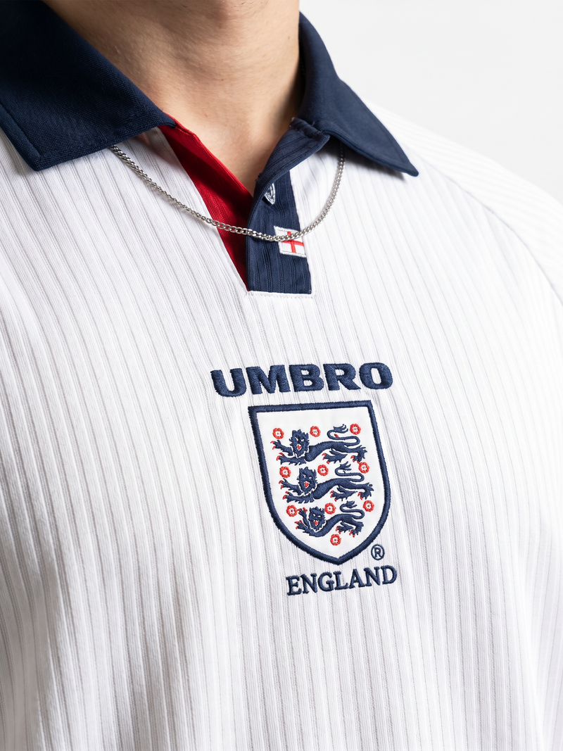 England 1998 Home Retro — The France 98 Classic in White - Image 5