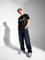 Manchester United 1997/98 Away Retro — The Red Devils Black - Thumbnail 2