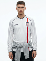 England 2002 Home Retro — Long Sleeves for Japan and Korea - Thumbnail 1