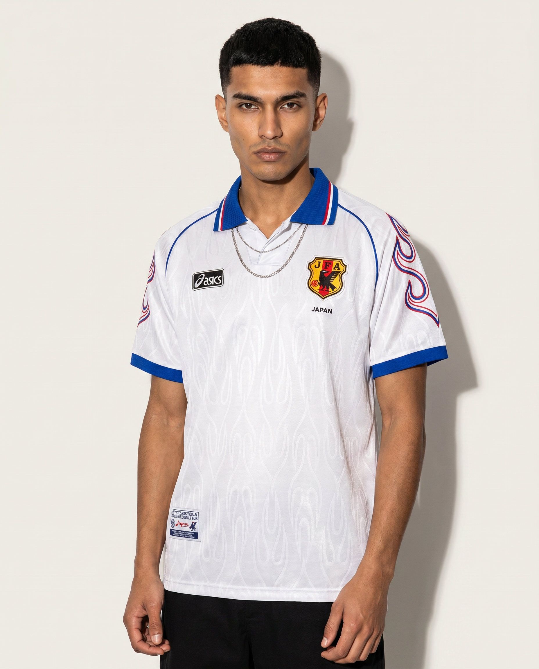 Japan 1998 Away Retro — Iconic Flame Kit WC France - Gallery 1