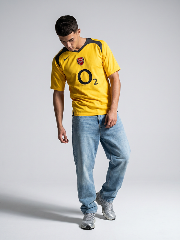 Arsenal 05/06 Away Retro — Last Dance at Highbury in Gold - Secondary