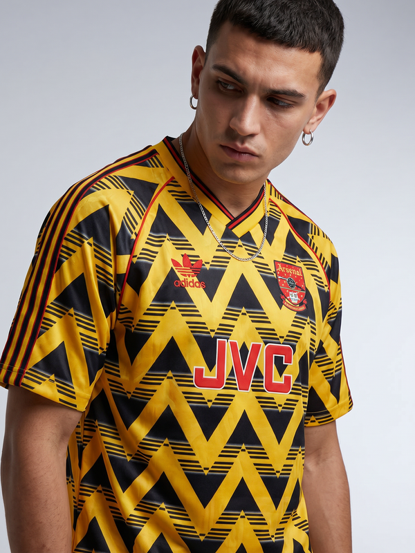 Arsenal 91/93 Away Retro Jersey — The Bruised Banana Icon - Secondary