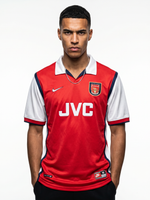 Arsenal 98/99 Home Retro — The Double Season in Red & White - Thumbnail 1