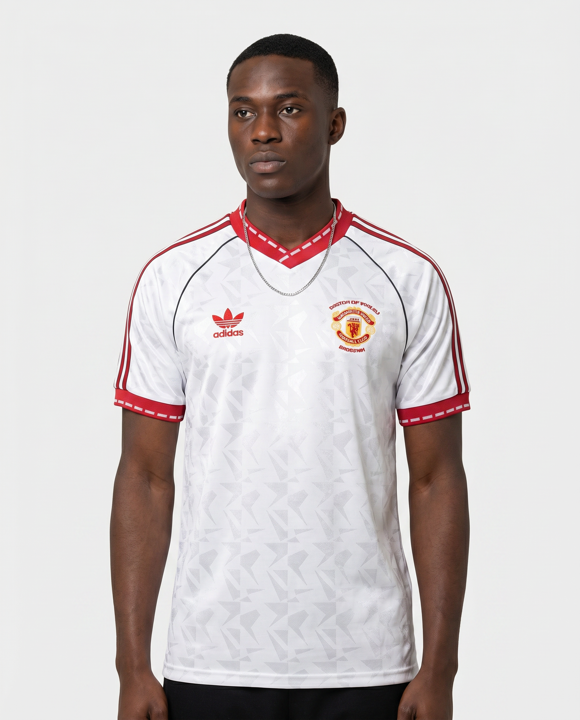 Manchester United Auswärtstrikot Retro 1990/91 – Der weiße Adidas-Klassiker - Gallery 1