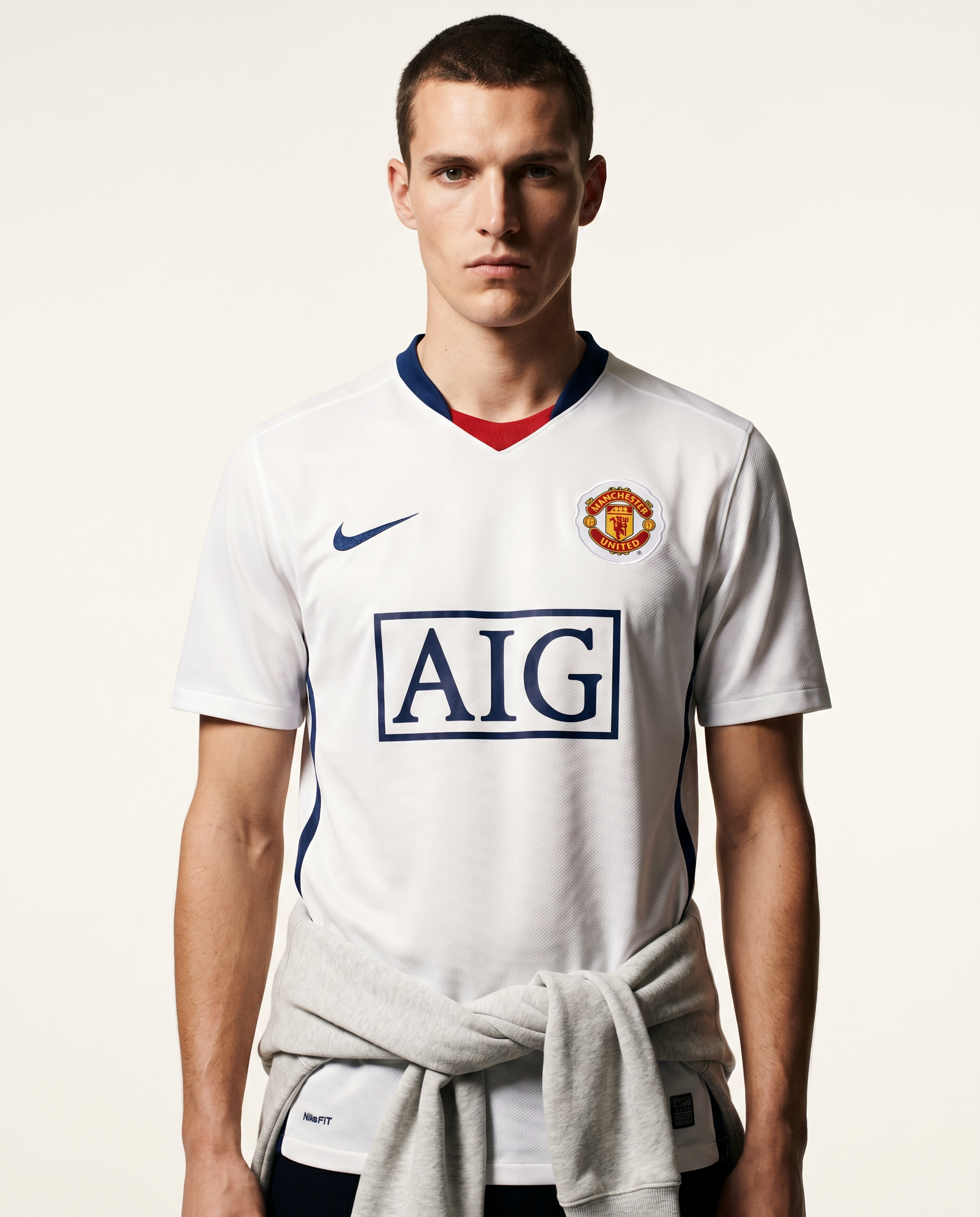 Manchester United 2007/08 Away & Third Retro Jersey — Moscow Final Season - Gallery 4