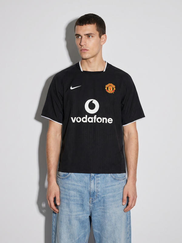 Manchester United 2003/05 Third Retro Jersey — Black Devils - Secondary