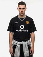 Manchester United 2003/05 Third Retro Jersey — Black Devils - Thumbnail 1