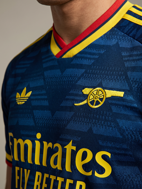 Arsenal Third Kit 25/26 - Navy & Gold Player Version - Secondary