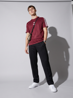 Arsenal Originals Pinstripe Shirt - Burgundy Heritage - Thumbnail 4