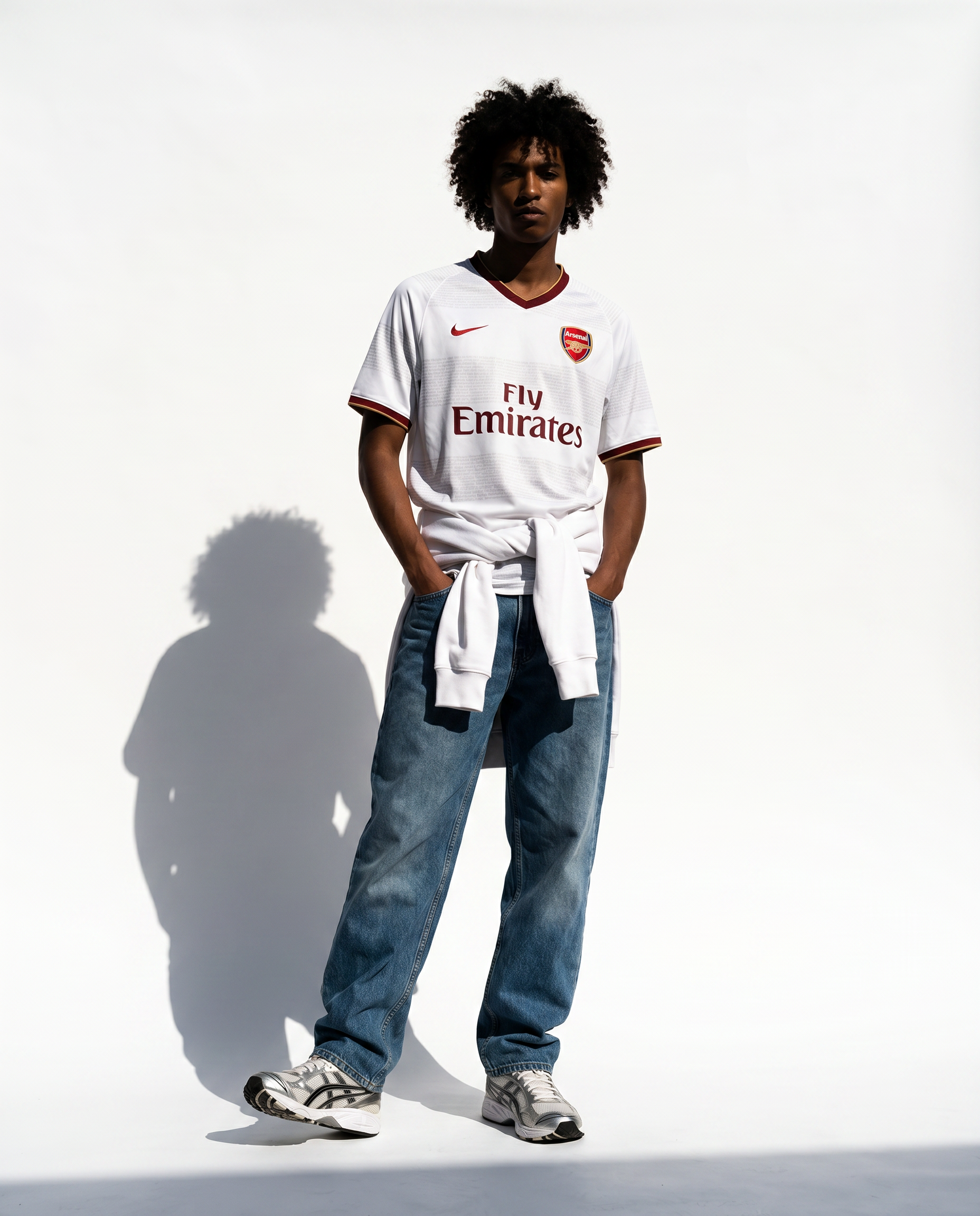 Arsenal Retro Away Shirt 07/08 - White Emirates Era - Gallery 3