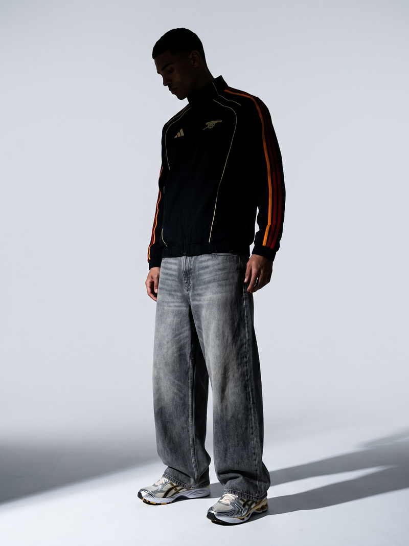 Arsenal Jacket - Black & Gold Special Edition - Image 3