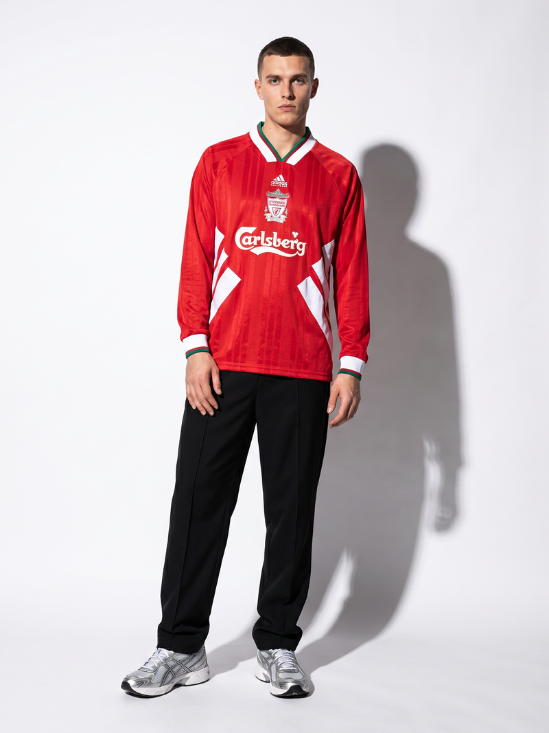 Camiseta Manchester United Retro Local Manga Larga 1993/94 - Image 2