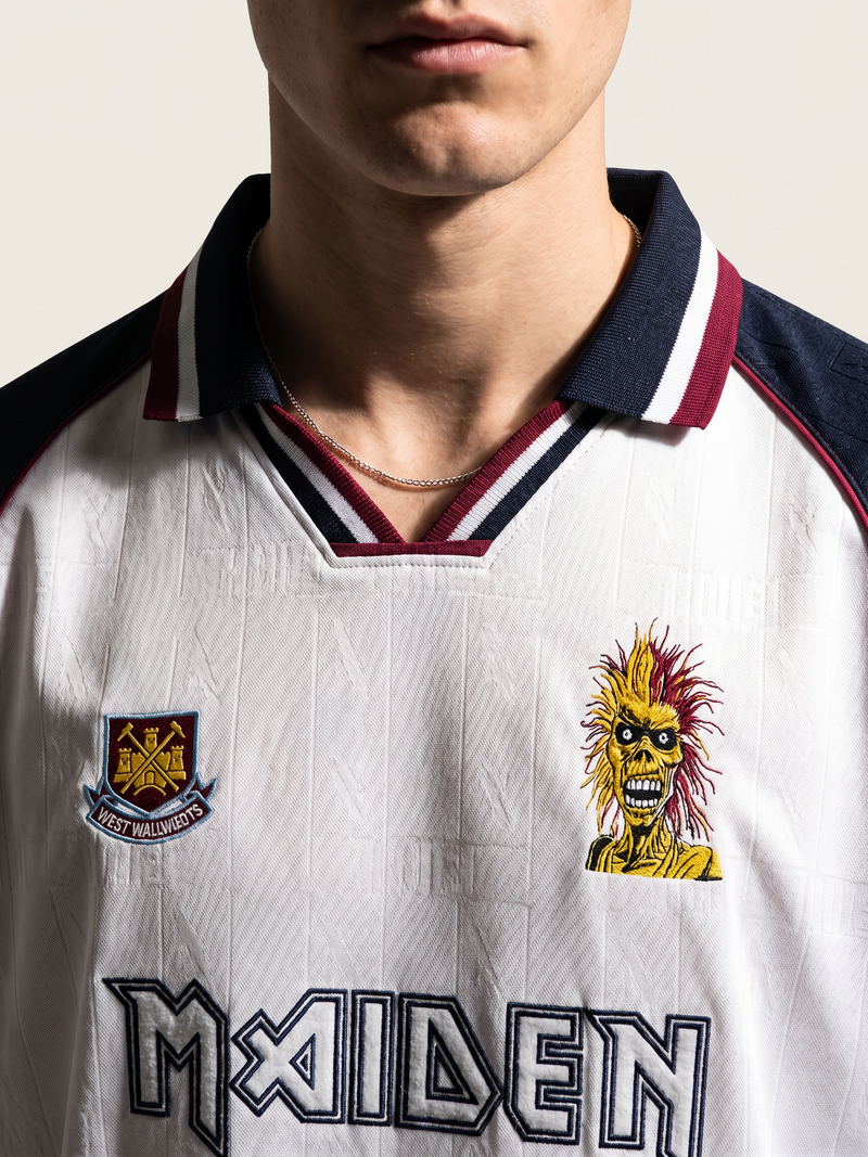 West Ham United Away Retro Shirt 1995/96 - Image 1