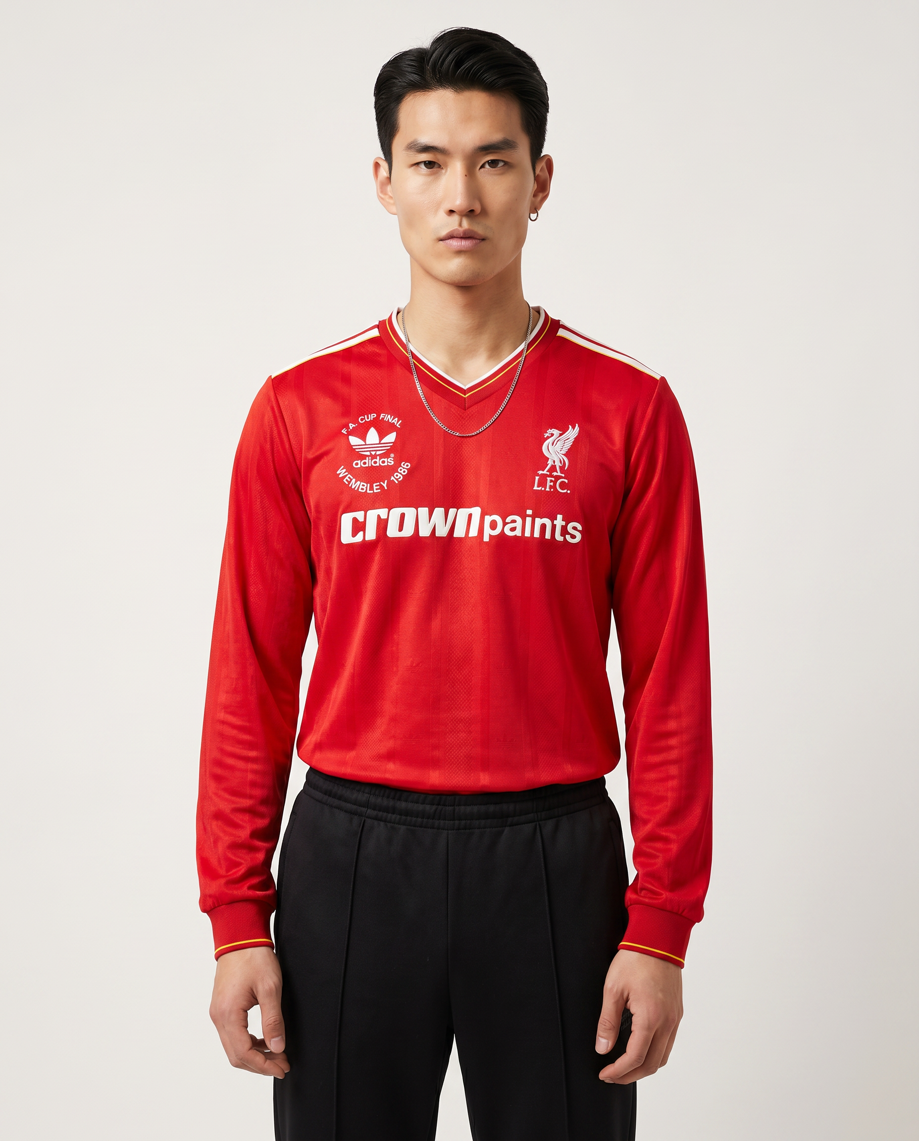 Camiseta Retro de Manga Larga del Liverpool Local 1985/87 - Gallery 1