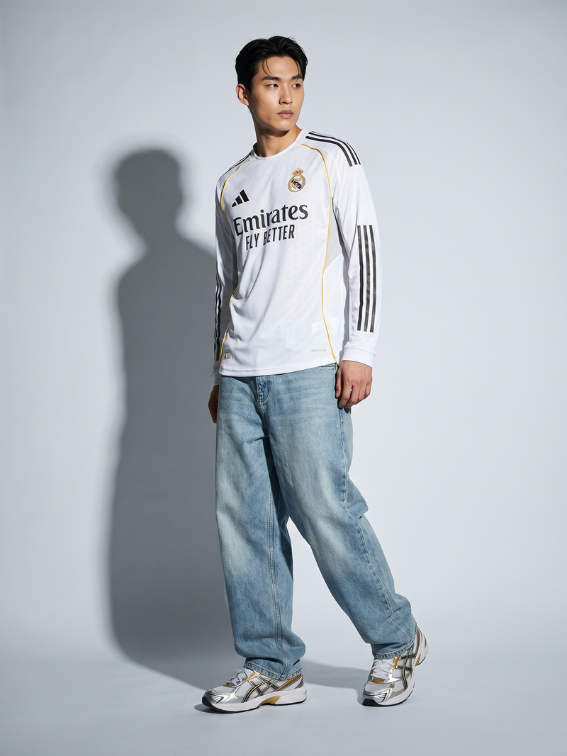 Real Madrid 25/26 Home Jersey — The White Royalty - Image 2