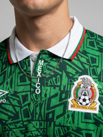 Mexiko 1994 Heimtrikot Retro – Azteken-Ikonen bei der WM 94 in den USA - Thumbnail 2