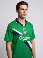 Liverpool Away Retro Shirt 1995/96 Green - Thumbnail 1