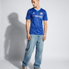 Camiseta retro de local del Everton
