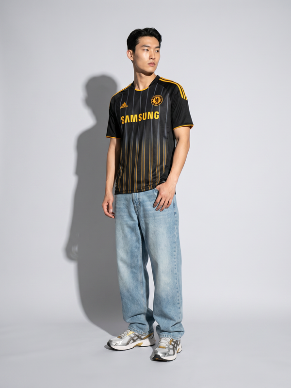Chelsea Away Shirt 2008/10 Black - Secondary