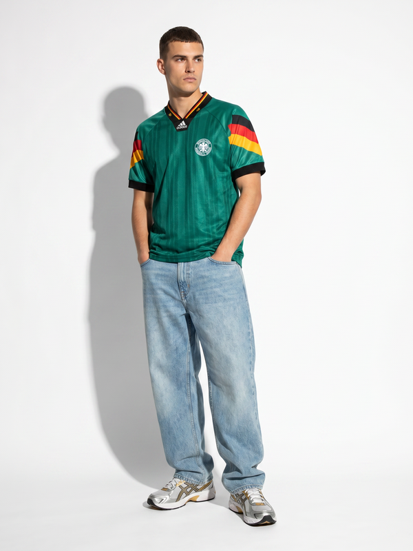 Germany 1992 Away Retro — Green Legends EURO Finalists - Secondary