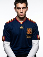 España 2010 Segunda Equipación Retro — Campeones del Mundo Azul Marino - Thumbnail 3