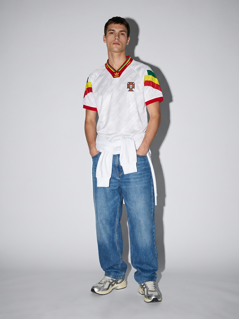 Portugal Auswärtstrikot 1992 Retro – Euro-Klassiker - Image 2