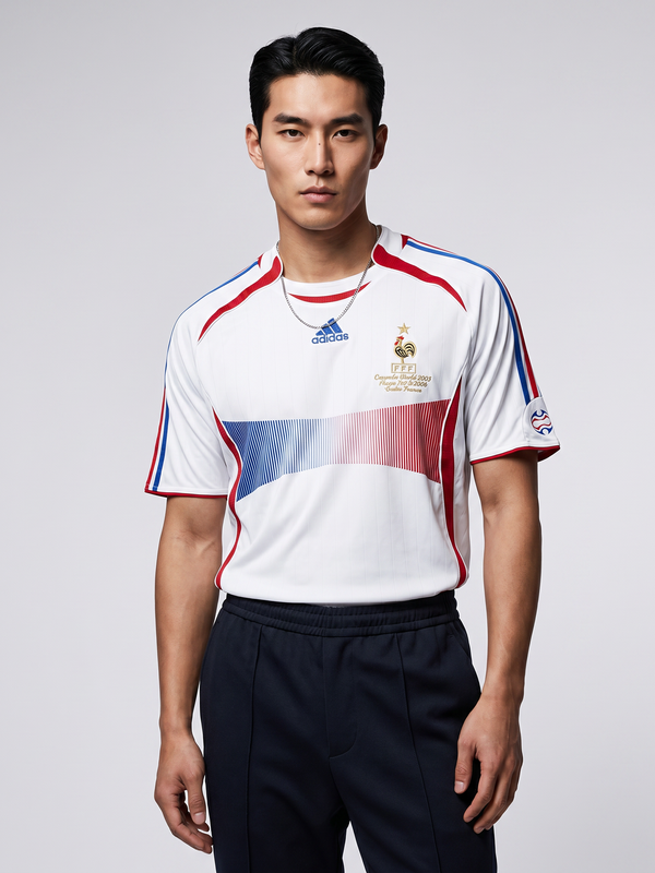 France 2006 Away Retro — World Cup Final Journey in White & Blue - Secondary