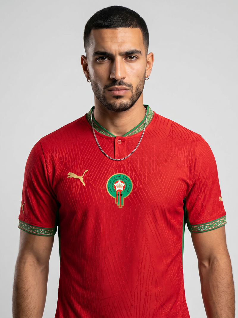 Morocco 2026 World Cup Home Jersey — Atlas Lions Roar - Image 1