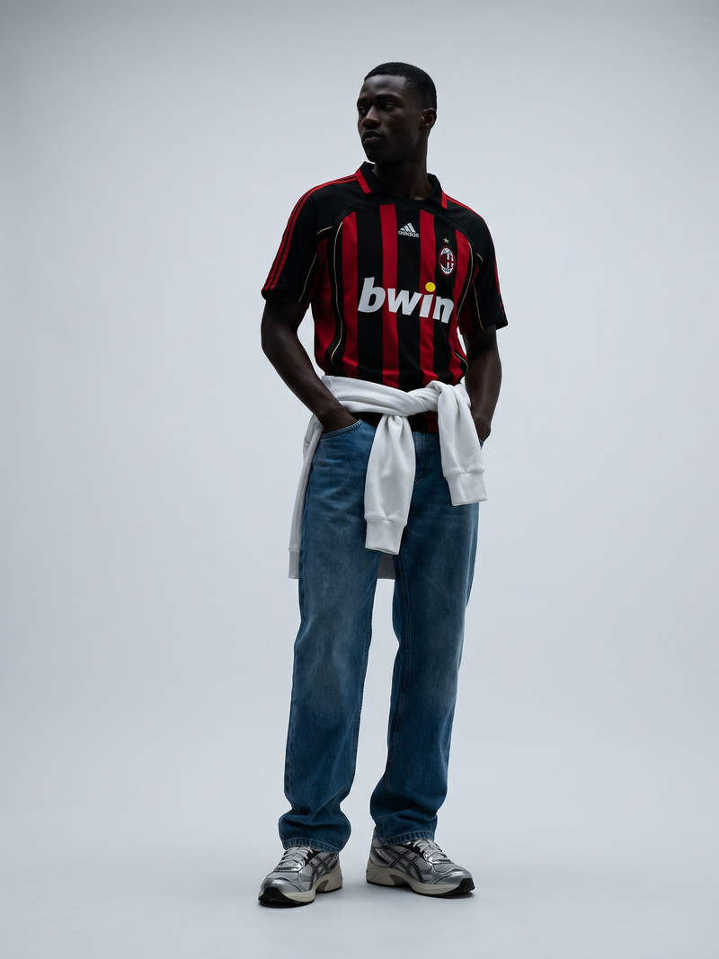 AC Milan 06/07 Home Retro — The Rossoneri Classic Era - Image 2