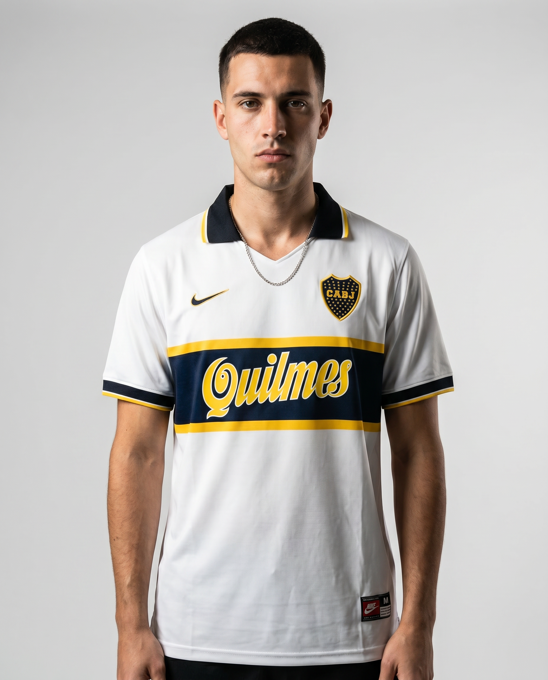 Boca Juniors 97/99 Auswärts Retro — Das Xeneize Weiß - Gallery 2