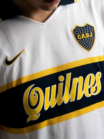 Boca Juniors 97/99 Auswärts Retro — Das Xeneize Weiß - Thumbnail 1