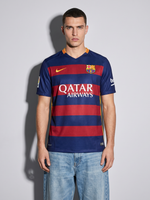 Barcelona 2015/16 Home Retro Jersey — Wide Stripes, Big Moments - Thumbnail 1